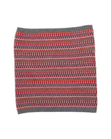 Cashmere Blend Geo Snood- Silver