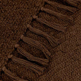 CANDAR TEXTUED BOUCLE THROW COCOA