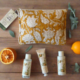 YELLOW WEEKEND BAG SET