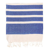Turkish Cotton Beach Towel - Blue
