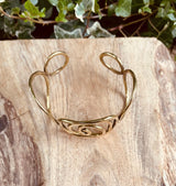 GEOMETRIC BRASS CUFF