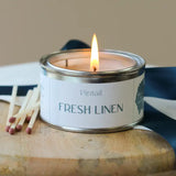 FRESH LINEN PAINT POT CANDLE