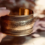 KBBR303B BOHO CUFF BRASS