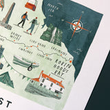 Coast to Coast Hanging Print
