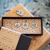 Mini Medal Charms Keyring Set The Best