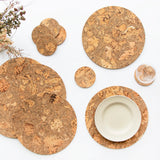 Natural Cork Placemats Round