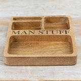WOODEN MOBILE & KEYS TRAY