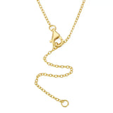 Tiny Heart Necklace - 14k Gold Vermeil