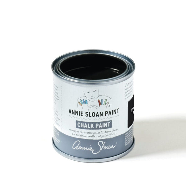 Annie Sloan Athenian Black Chalk Paint Project Pot