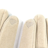Animal Print Brushstroke Gloves - Mink