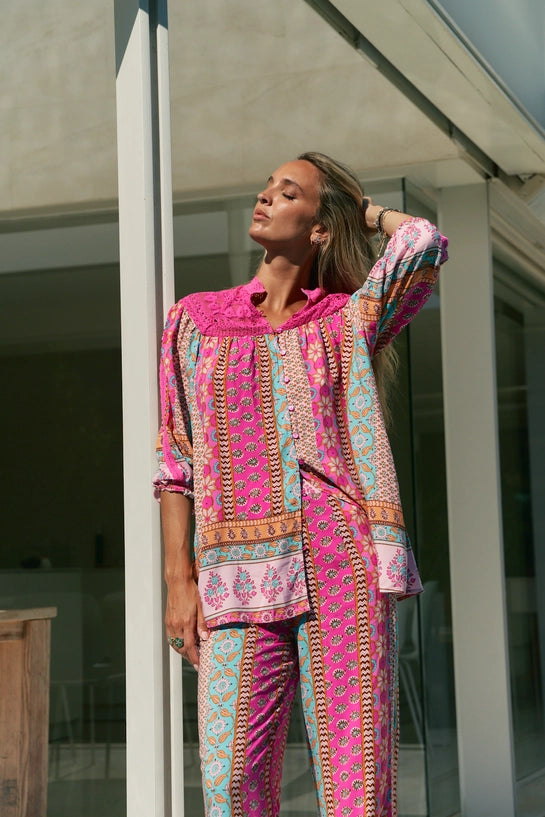 Cedella Print Top - Extra Small