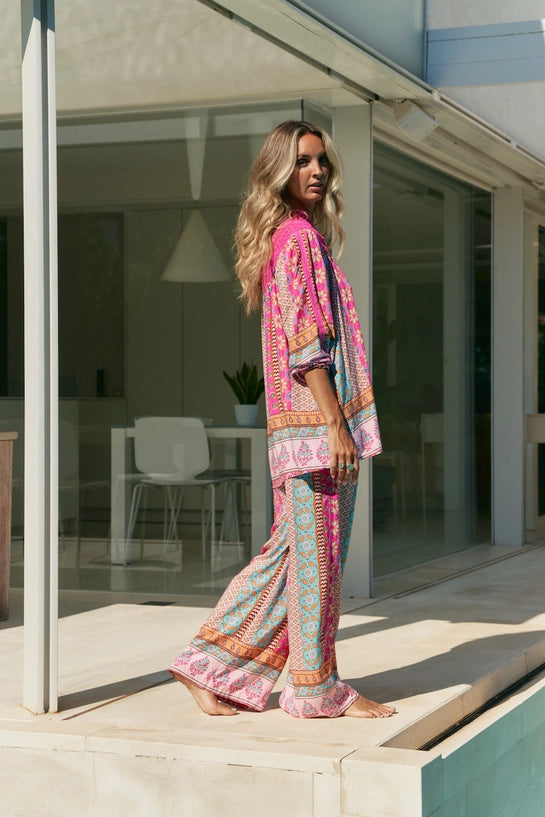 Cedella Print Top - Extra Small