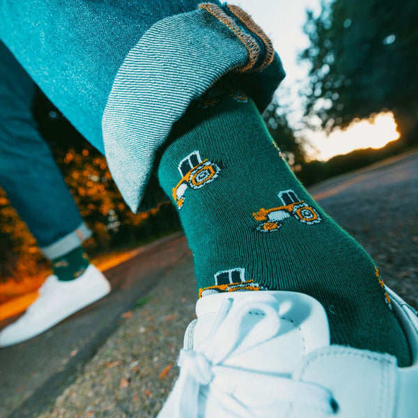 Tractor Socks Size 7-11