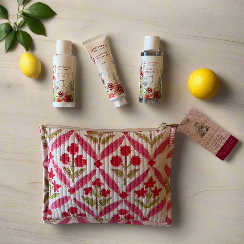 PINK WEEKEND BAG SET