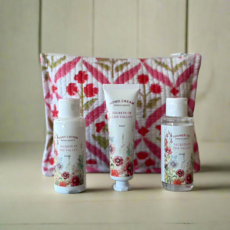 PINK WEEKEND BAG SET