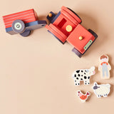 Wooden Tractor Toy