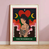 Tarot Card Print - Amy Winehouse