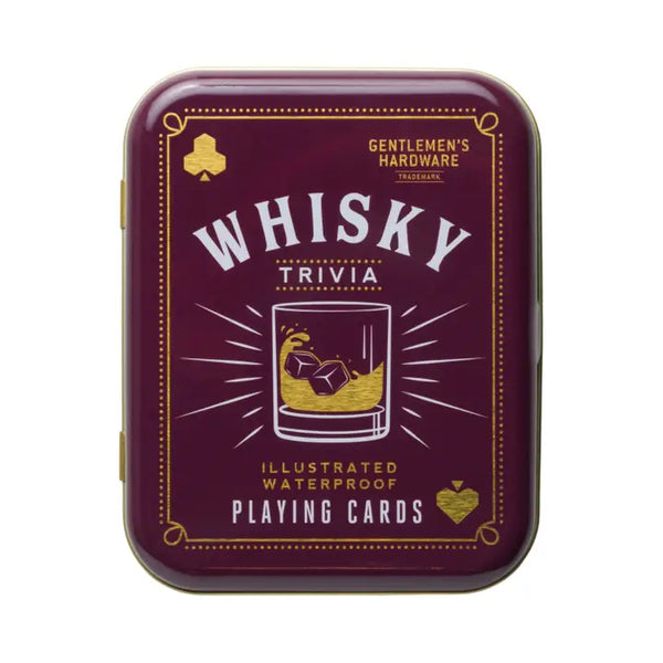 WATERPROOF WHISKY PLAYING CARDS