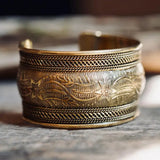 KBBR303B BOHO CUFF BRASS