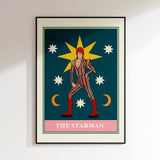 Tarot Card Print - David Bowie