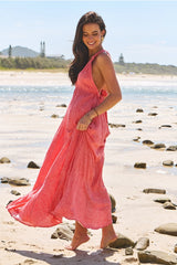 Little Bow Maxi Dress - Large