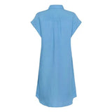 Ellena Linen Blend Dress Size 14 / 40