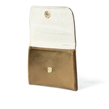 LEATHER CARD HOLDER BRONZE