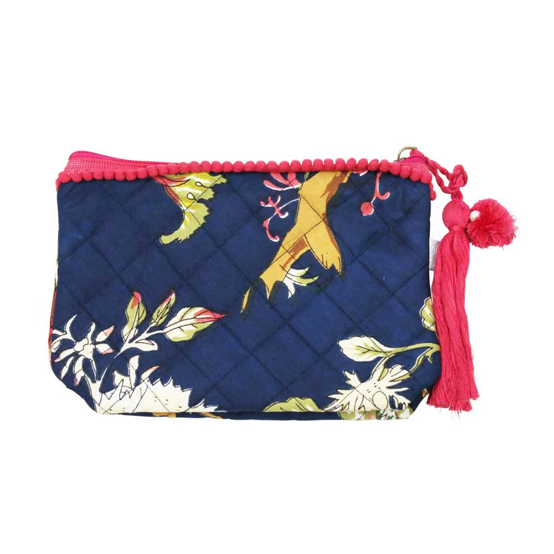 Blue Make Up Bag