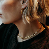 NORDIC MUSEGOLD CHUNKY CHAIN NECKLACE