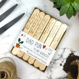 Funny Plant Marker Set Dad