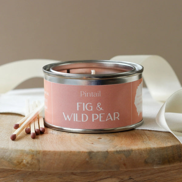 FIG & WILD PEAR PAINT POT CANDLE