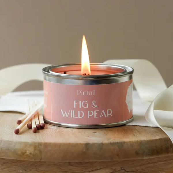 FIG & WILD PEAR PAINT POT CANDLE
