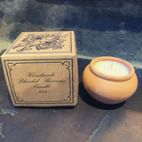 DALIT Handmade Clay Candle Lavender
