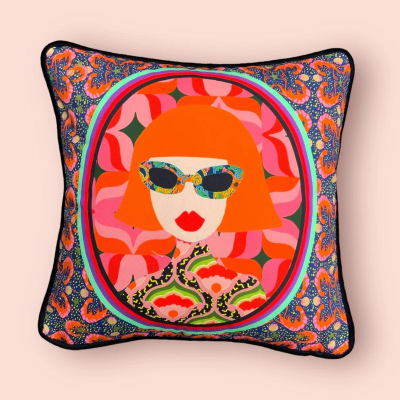 Redhead Lady Cushion