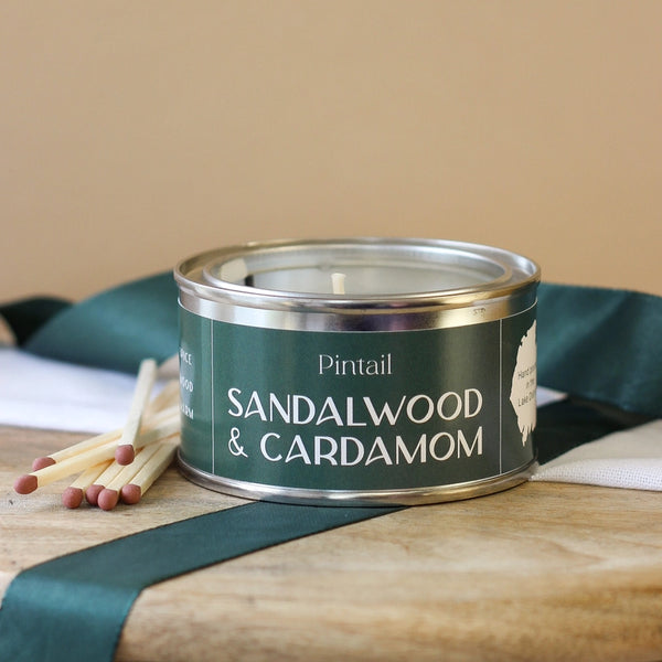 SANDALWOOD & CARDAMON PAINT POT CANDLE