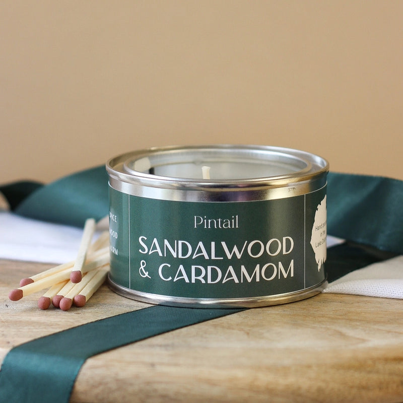 SANDALWOOD & CARDAMON PAINT POT CANDLE