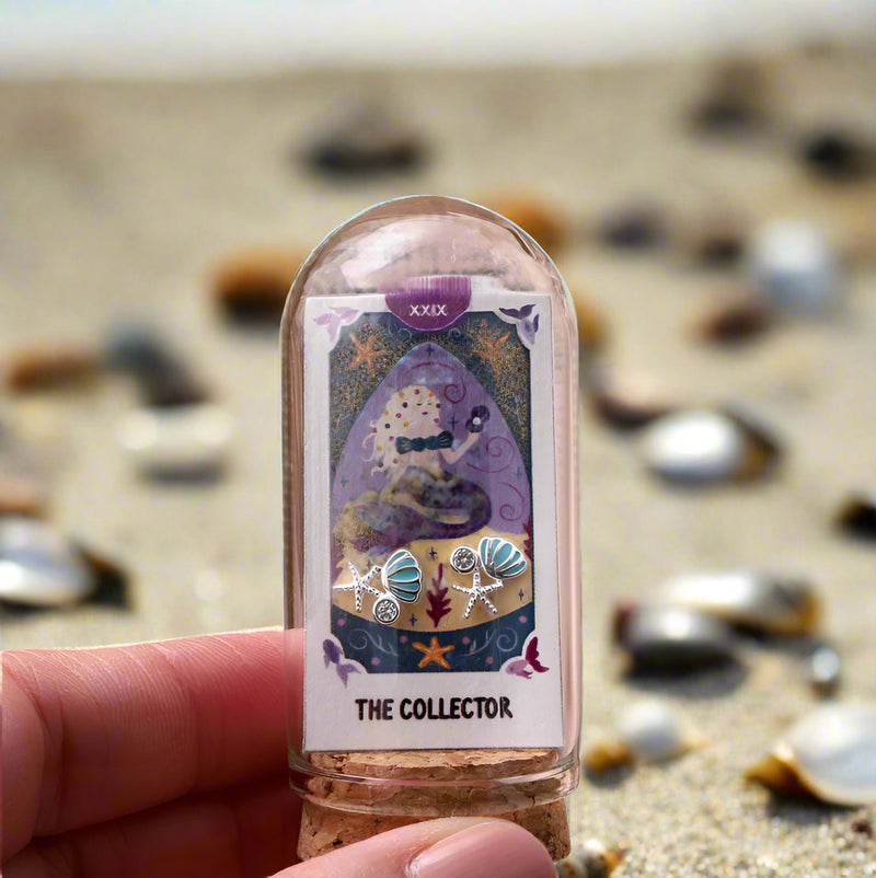 'The Collector' Shell & Starfish Studs