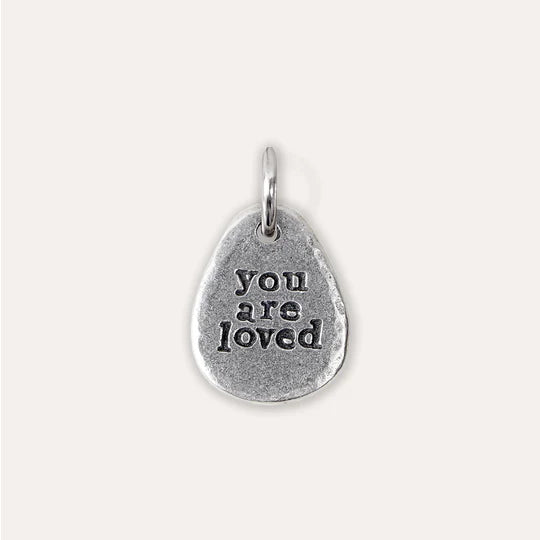 You are loved Key Charm
