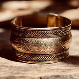 KBBR303B BOHO CUFF BRASS