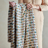 Charlie Dog Throw 160x130cm - Brown