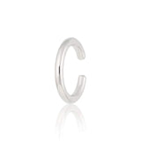 SLIM PLAIN EAR CUFF SILVER