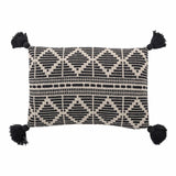 Black Tassle Pillow Cushion