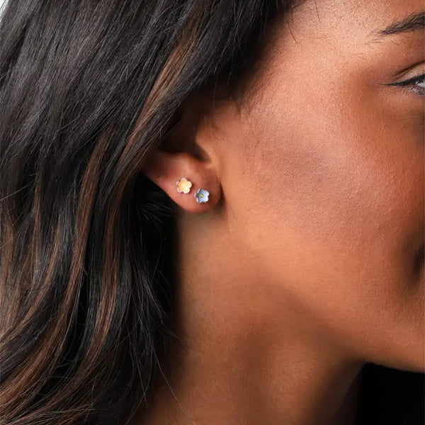 Hello Beautiful Flower Earrings