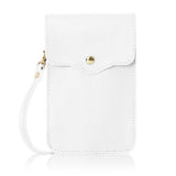 WHITE SMALL LEATHER CROSS BODY