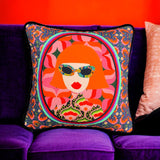 Redhead Lady Cushion