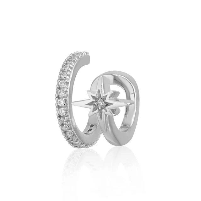 STAR DOUBLE BAND EAR CUFF