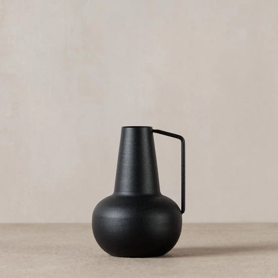 RENZO BLACK VASE