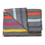 Bamboo Multi Fine Stripe Scarf