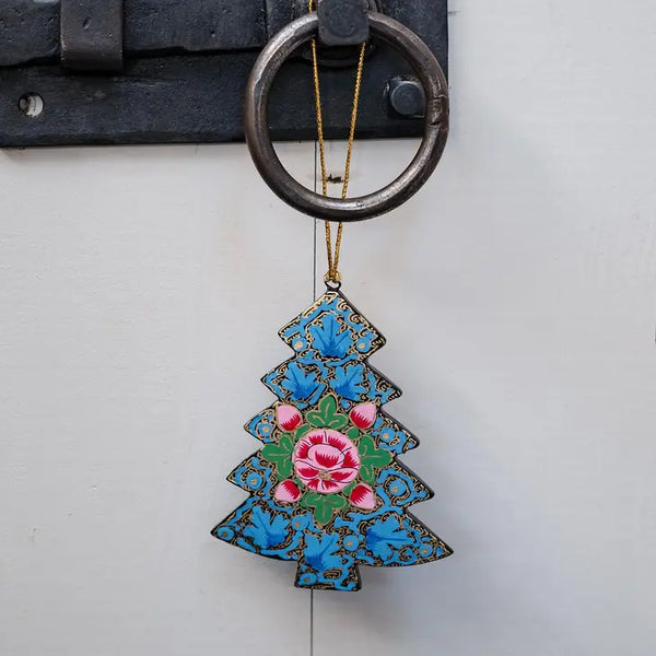 Turquoise & Green Hanging Tree