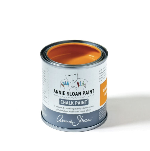 Annie Sloan Barcelona Orange Chalk Paint Project Pot